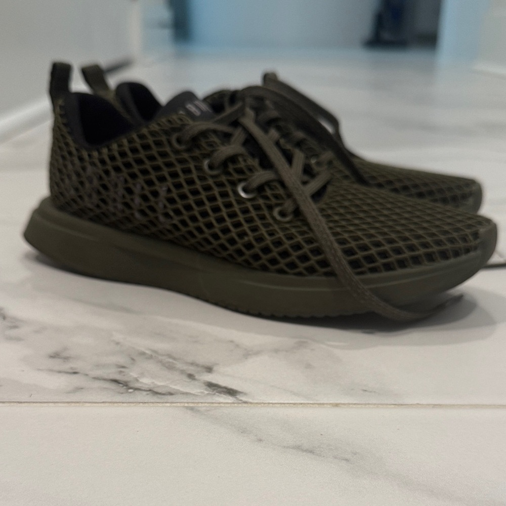 NOBULL Olive and Black Mesh Trainers